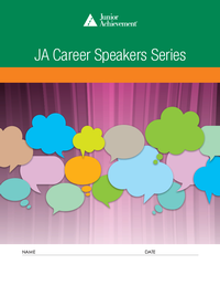 JA Career Speakers Series curriculum cover